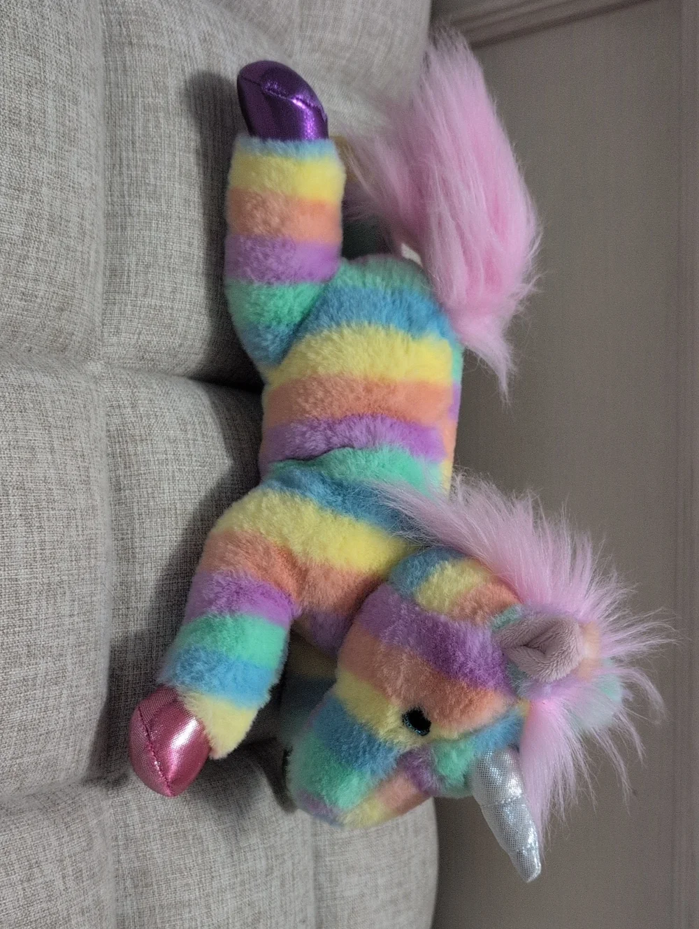 Aurora~ Mint~ Rainbow Unicorn Stuffed Animal